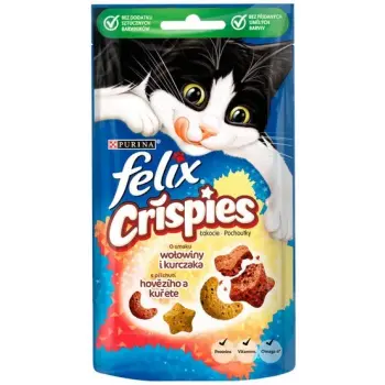 Felix Crispies Wołowina i Kurczak 45g