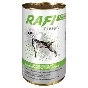 Rafi Pies Classic Dziczyzna i marchewka w sosie 1250g