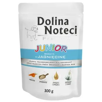 Dolina Noteci Premium Pies Junior Jagnięcina saszetka 300g