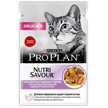 Purina Pro Plan Cat Delicate indyk saszetka 85g