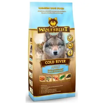 Wolfsblut Dog Cold River - pstrąg i bataty 2kg