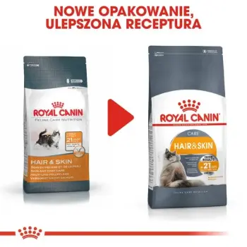 Royal Canin Hair&Skin Care karma sucha dla kotów dorosłych, lśniąca sierść i zdrowa skóra 2kg