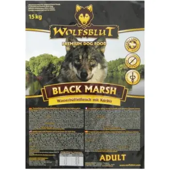 Wolfsblut Dog Black Marsh - bawół i dynia 2kg