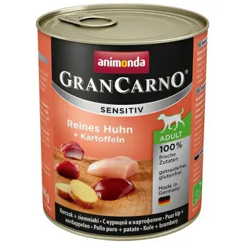 Animonda GranCarno Sensitiv Kurczak + ziemniaki puszka 800g