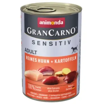 Animonda GranCarno Sensitiv Kurczak + ziemniaki puszka 400g