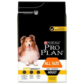 Purina Pro Plan Adult All Size OptiWeight Light/Sterilised 3kg