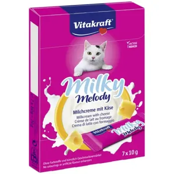 Vitakraft Cat Milky Melody krem z mleka i sera 70g [28819]