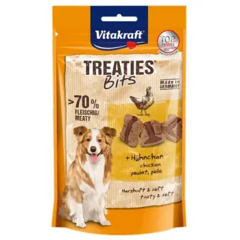 Vitakraft Dog Treaties Bits - Smaczne Kawałki - kurczak 120g [2328808]