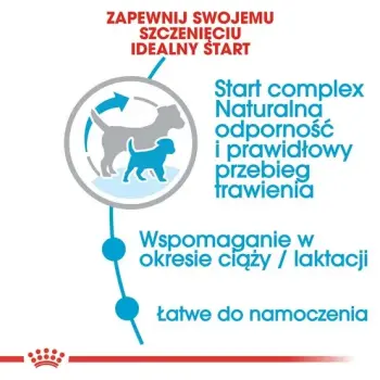 Royal Canin Mini Starter Mother&Babydog karma sucha dla szczeniąt do 2 miesiąca i suk karmiących ras małych 1kg