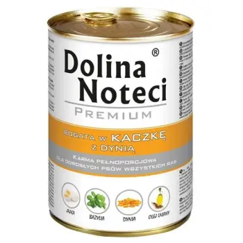 Dolina Noteci Premium Pies Kaczka i dynia puszka 400g