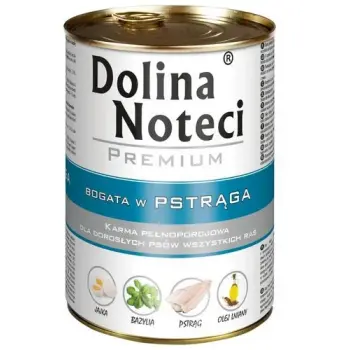 Dolina Noteci Premium Pies Pstrąg puszka 400g