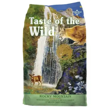 Taste of the Wild Rocky Mountain Feline z dziczyzną i łososiem 2kg