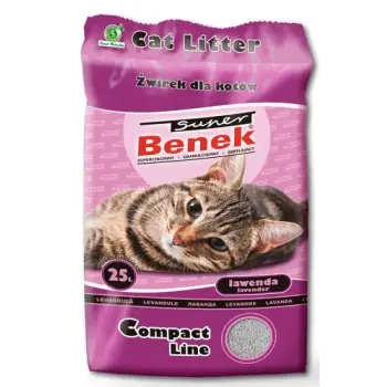 Super Benek Compact Zapachowy Lawenda (ciemny fiolet) 25L