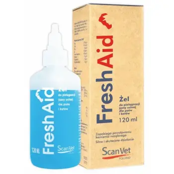 ScanVet Fresh Aid 120ml - pielęgnacja jamy ustnej psa i kota