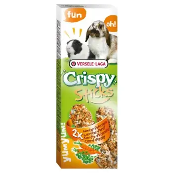 Versele-Laga Crispy Sticks Rabbit & Guinea Pig Carrot - kolby dla królików i świnek z marchewką 110g