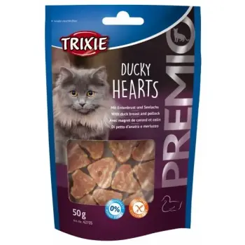 Trixie Premio Ducky Hearts - kacze serca 50g [42705]