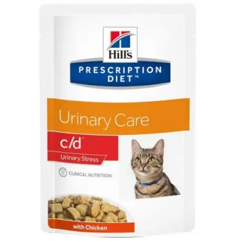 Hill's Prescription Diet c/d Feline Urinary Stress z kurczakiem saszetka 85g