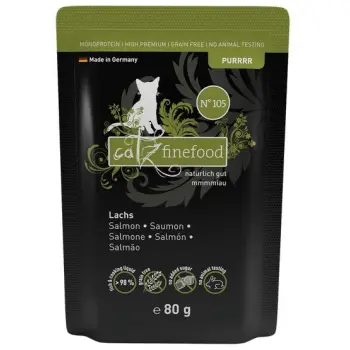 Catz Finefood Purrrr N.105 Łosoś saszetka 80g