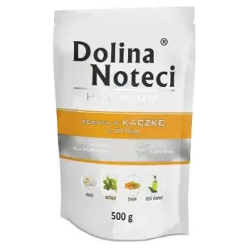 Dolina Noteci Premium Pies Kaczka i dynia saszetka 500g