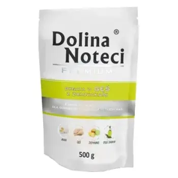 Dolina Noteci Premium Pies Gęś i ziemniaki saszetka 500g