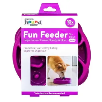 Outward Hound Fun Feeder Mini Miska fioletowa [51005]