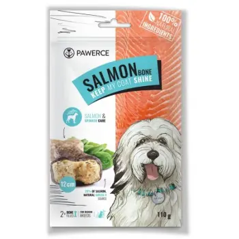 Pawerce Salmon Bone Medium Breeds 2szt/op 110g