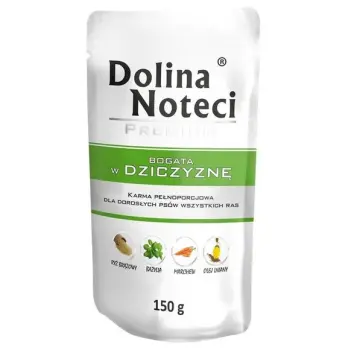 Dolina Noteci Premium Pies Dziczyzna saszetka 150g