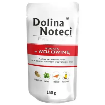 Dolina Noteci Premium Pies Wołowina saszetka 150g