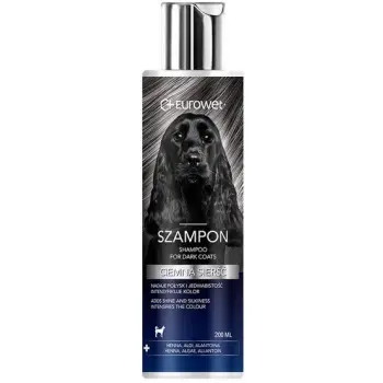 Eurowet Szampon do ciemnej sierści 200ml