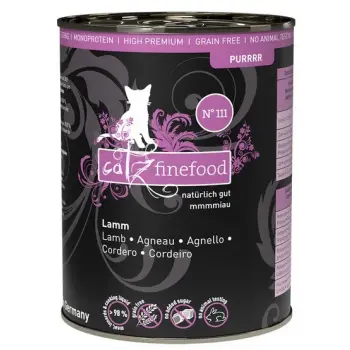 Catz Finefood Purrrr N.111 Jagnięcina puszka 400g