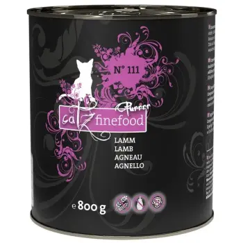 Catz Finefood Purrrr N.111 Jagnięcina puszka 800g