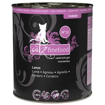 Catz Finefood Purrrr N.111 Jagnięcina puszka 800g