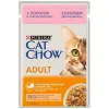 Purina Cat Chow Łosoś i zielona fasolka saszetka 85g