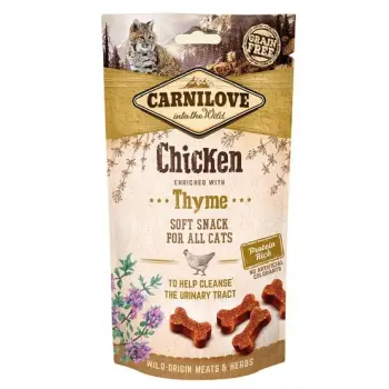 Carnilove Cat Snack Fresh Soft Chicken+Thyme 50g