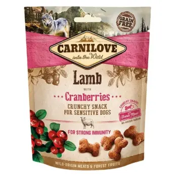 Carnilove Dog Snack Fresh Crunchy Lamb+Cranberries 200g