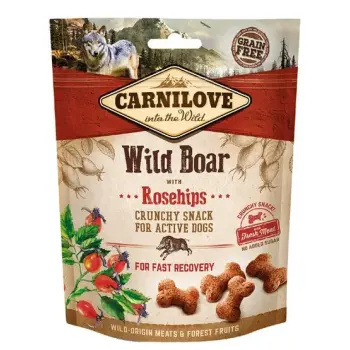 Carnilove Dog Snack Fresh Crunchy Wild Boar+Rosehips 200g