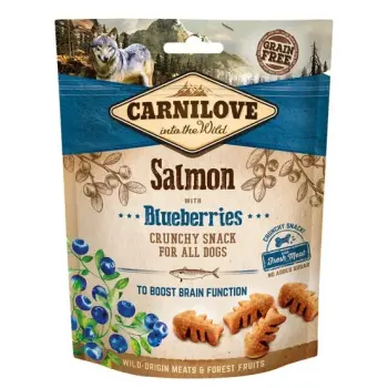 Carnilove Dog Snack Fresh Crunchy Salmon+Blueberries 200g