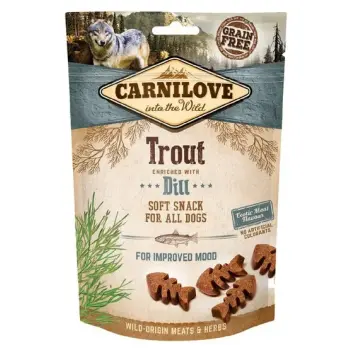 Carnilove Dog Snack Fresh Soft Trout+Dill 200g