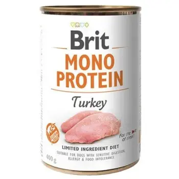 Brit Mono Protein Turkey puszka 400g