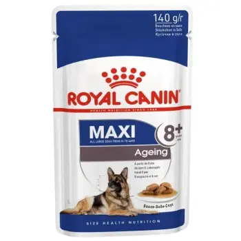 Royal Canin Maxi Ageing 8+ karma mokra w sosie dla psów dojrzałych, po 8 roku życia, ras dużych saszetka 140g