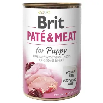 Brit Pate & Meat Dog Puppy puszka 400g