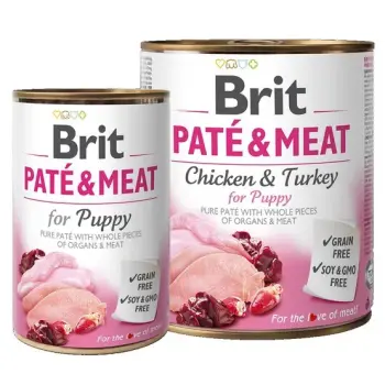 Brit Pate & Meat Dog Puppy puszka 800g