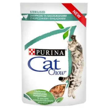 Purina Cat Chow Sterilised Kurczak saszetka 85g