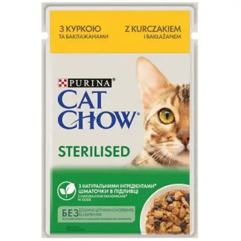 Purina Cat Chow Sterilised Kurczak saszetka 85g