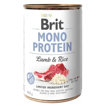 Brit Mono Protein Lamb & Rice puszka 400g