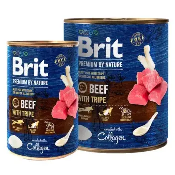 Brit Premium By Nature Beef & Tripe puszka 800g