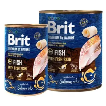 Brit Premium By Nature Fish & Fish Skin puszka 800g
