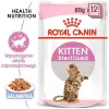 Royal Canin Kitten Sterilised karma mokra w galaretce dla kociąt od 4 do 12 miesiąca życia, sterylizowanych saszetka 85g