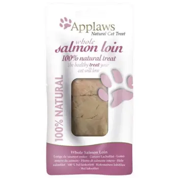 Applaws Natural Cat Loin Suszona polędwica z łososia 30g