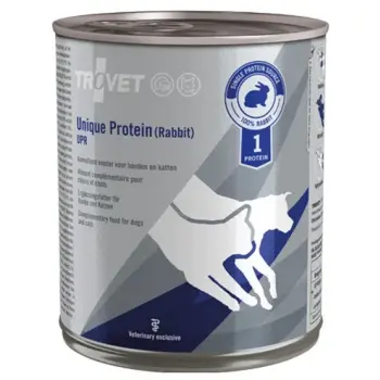 Trovet Unique Protein UPR Królik dla psa i kota puszka 800g